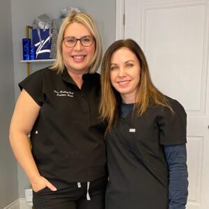 Aimee McAnsh and Gina at Omorphi