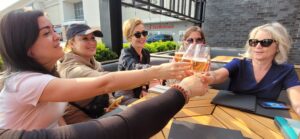 Cheers to old friends and new beginnings!