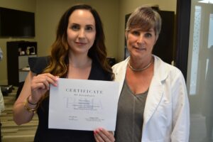 Jess did THMA training in 2018.