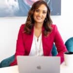 woman with laptop