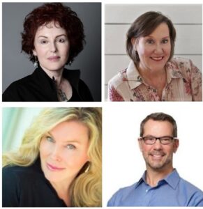 Hermine Warren (California), Barbara Weber (Georgia), Connie Brennan (Minnesota) and Kevin Harrington (Florida)