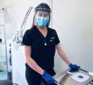 Jacklyn returns to work in Toronto