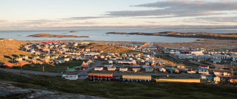 Nunavut’s bustling capital city of Iqaluit