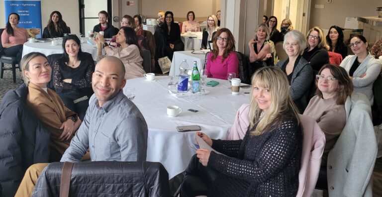 A community of colleagues at the Toronto Symposium.