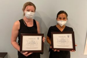 Congratulations to Amber Babcock and Amanda Johnson