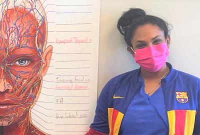 Barbados Doctor Comes 4000 km for Training